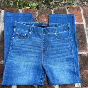 Liverpool "the slim" high-rise, crop/ankle jeans size 8